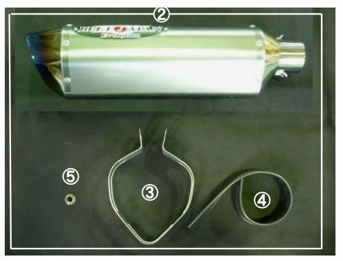 BEET 8271-KC8-50 N-E2 SO Tiサイレンサー 13ZX-6R クリアチタン ビート バイク パーツ カスタム ナサートエボリューション スリップオン