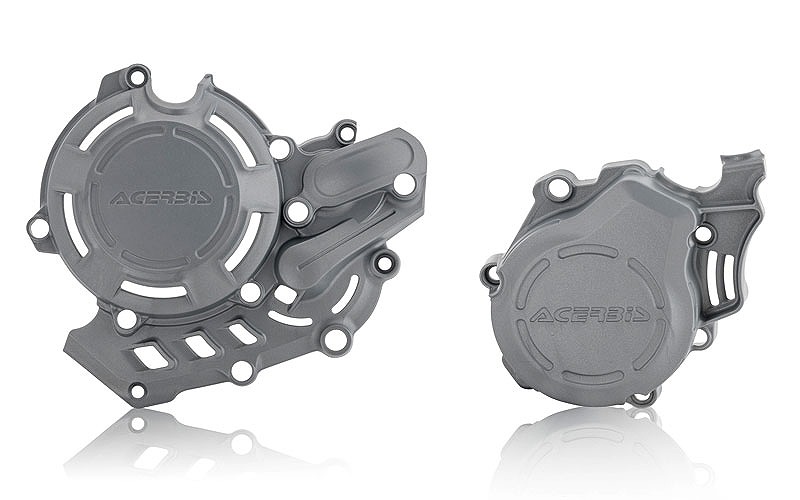 アチェルビス 0023153 エンジンケースガード グレー KTM ハスクバーナ
