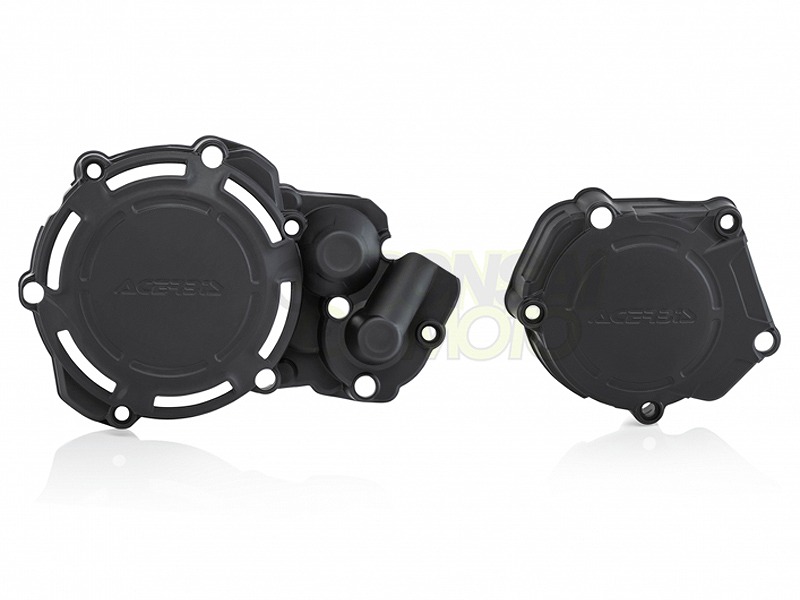 アチェルビス 0023962 エンジンケースガード ブラック ヤマハ YZ250/X(05-21)
