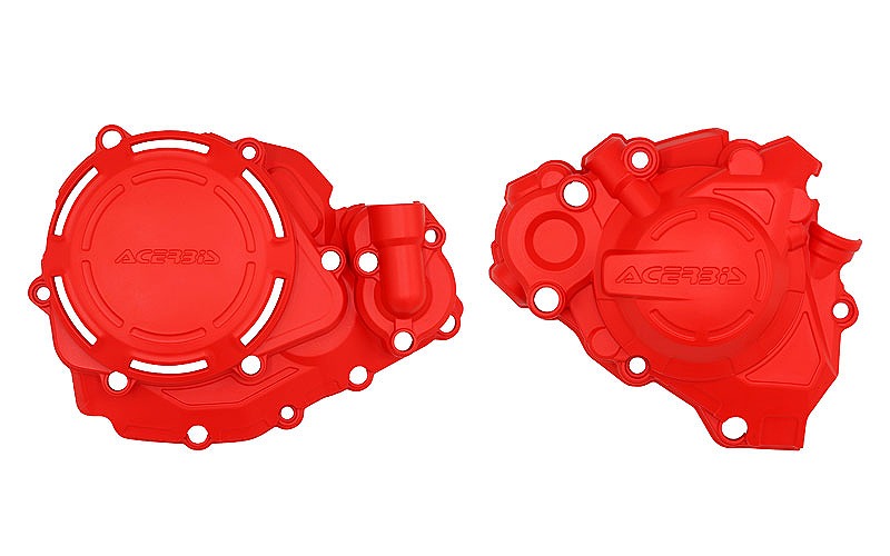 アチェルビス 0024274 エンジンケースガード レッド ホンダ CRF450RX(19-20) CRF450R(17-20)
