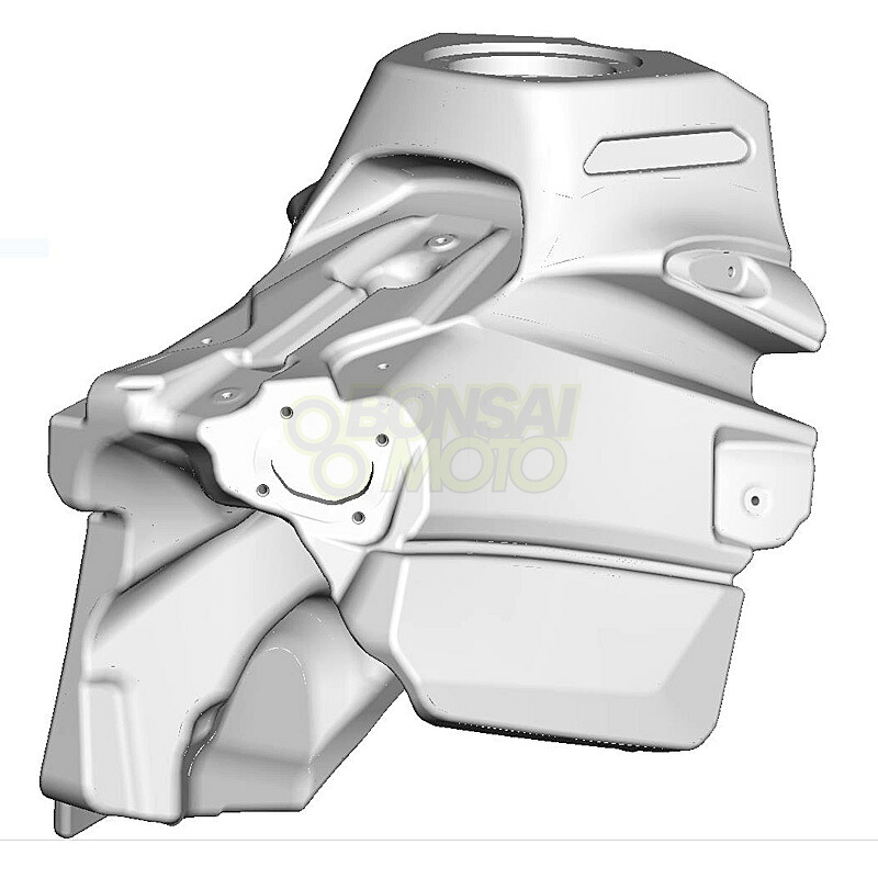 ACERBIS アチェルビス AC-0023950-120-0024279 12L ビッグタンク フィルター付き クリア 125/150/250SX 燃料タンク ボンサイモト|バイクマン 店