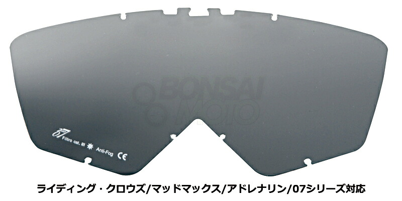 ariete アリエテ 12961-SCST レンズ ピンなし シルバークロームミラー ゴーグル ボンサイモト