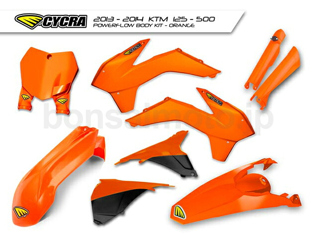 CYCRA サイクラ 9310-22 パワーフロー インテーク ボディキット オレンジ SX125-450 ボンサイモト 22,176円