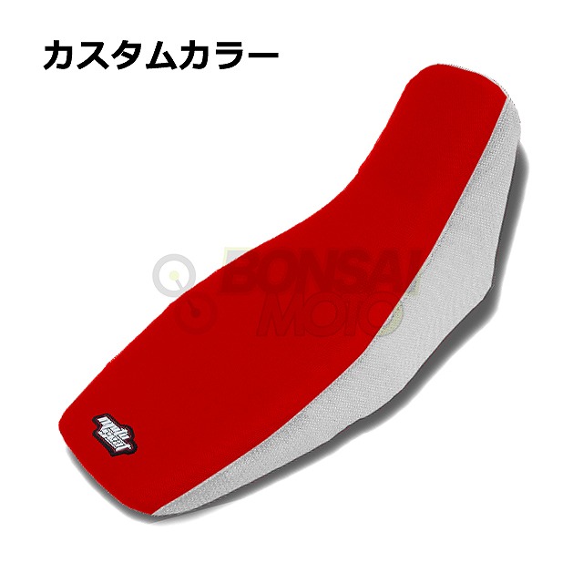 MOTO SEAT モトシート HONDA ホンダ GROM125 13-15 ツートン シートカバー ホワイト×CRレッド