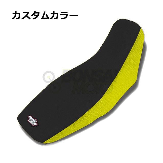 MOTO SEAT モトシート HONDA ホンダ GROM125 13-15 ツートン シートカバー フラッシュイエロー×ブラック