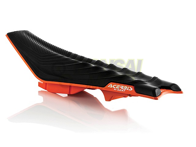 ACERBIS アチェルビス 0017444 Xシート レーシング(ハード) ブラック KTM EXC/EXC-F(17-19) XC-W(17-19) SX/SX-F(16-18)｜バイクマン　店