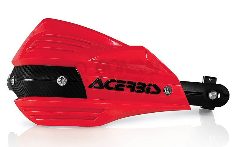 ACERBIS アチェルビス 0017557 Xファクター ハンドガード レッド/ブラック｜バイクマン　店