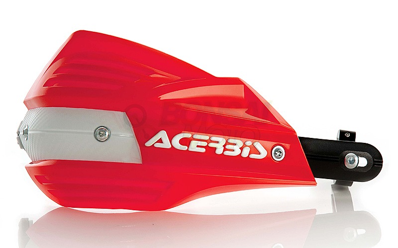 ACERBIS アチェルビス 0017557 Xファクター ハンドガード レッド/ホワイト|バイクマン 店