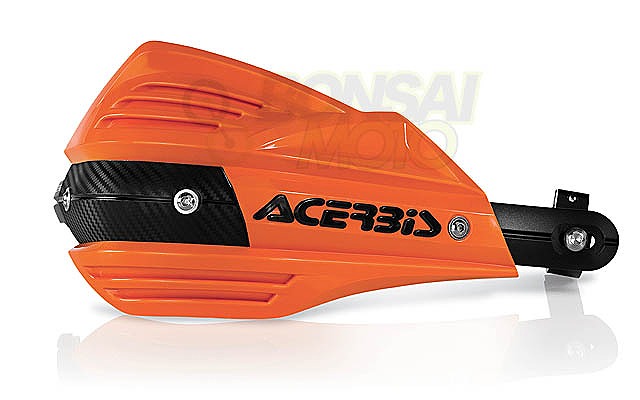 ACERBIS アチェルビス 0017557 アフリカツイン CRF1100/1000L用 Xファクター ハンドガード オレンジ/ブラック｜バイクマン　店