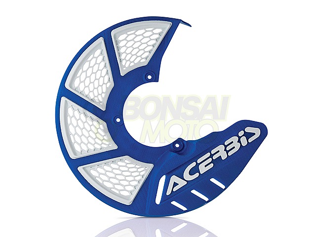 ACERBIS アチェルビス 0021846 Xブレーキ フロントディスクカバー2.0 フルサイズ用 単品 マウンティングキット無 ブルー/ホワイト