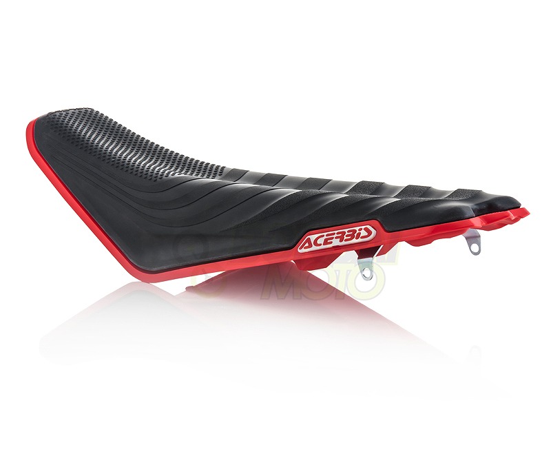 グロンドマン GR5573HC270S0 国産シートカバー 被せるタイプ エンボスレッド/透明ステッチ クロスカブ(JA10/CC110) バイク/二輪車用 グロンドマン GR5573HC270P20 国産シートカバー 被せる