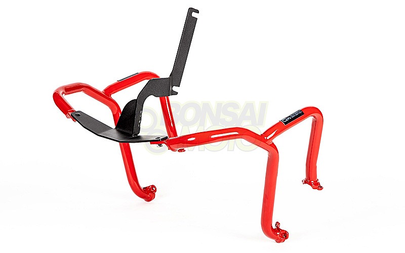 OUTBACKmotortek アウトバックモーターテック OBM-DUCMTST-V4-UCB アッパークラッシュバー グロスレッド DUCATI Multistrada V4｜バイクマン　店