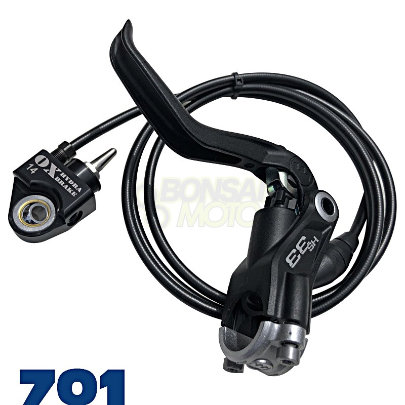 オックスブレーキ OX-KTH-701 油圧レフトハンドブレーキ プロ 701エンデューロ/スーパーモト ボンサイモト｜バイクマン　店
