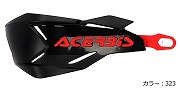 ACERBIS アチェルビス 0022397 Xファクトリー ハンドガード ブラック/レッド