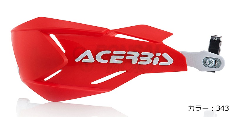 ACERBIS アチェルビス 0022397 Xファクトリー ハンドガード レッド/ホワイト