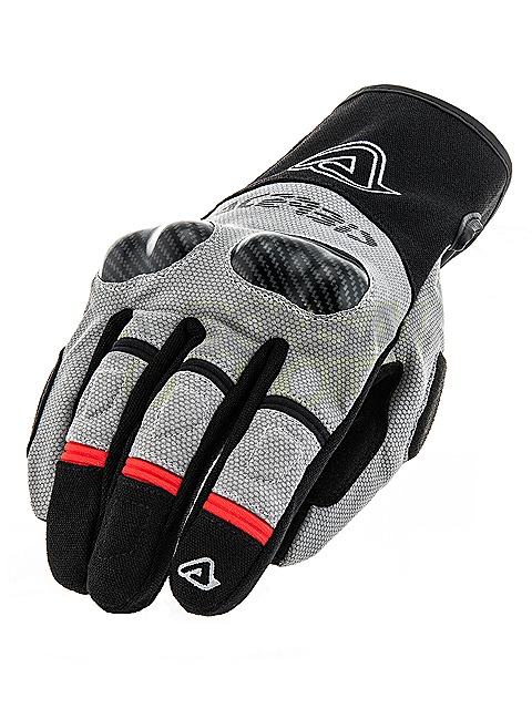 ACERBIS アチェルビス 0023487 アドベンチャー グローブ ブラック/グレー XL 手袋 てぶくろ ツーリング|バイクマン 店
