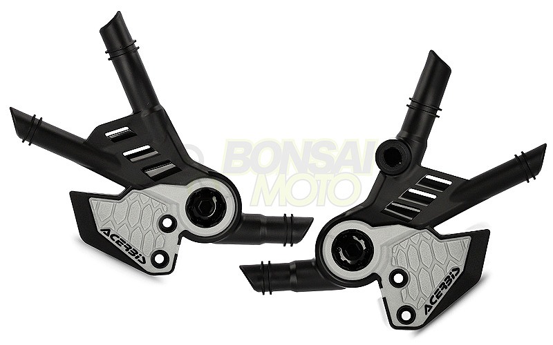 ACERBIS アチェルビス 0024555 Xグリップ フレームプロテクター ブラック/シルバー BMW R1250GS/Adv(19-20) R1200GS/Adv(13-18)