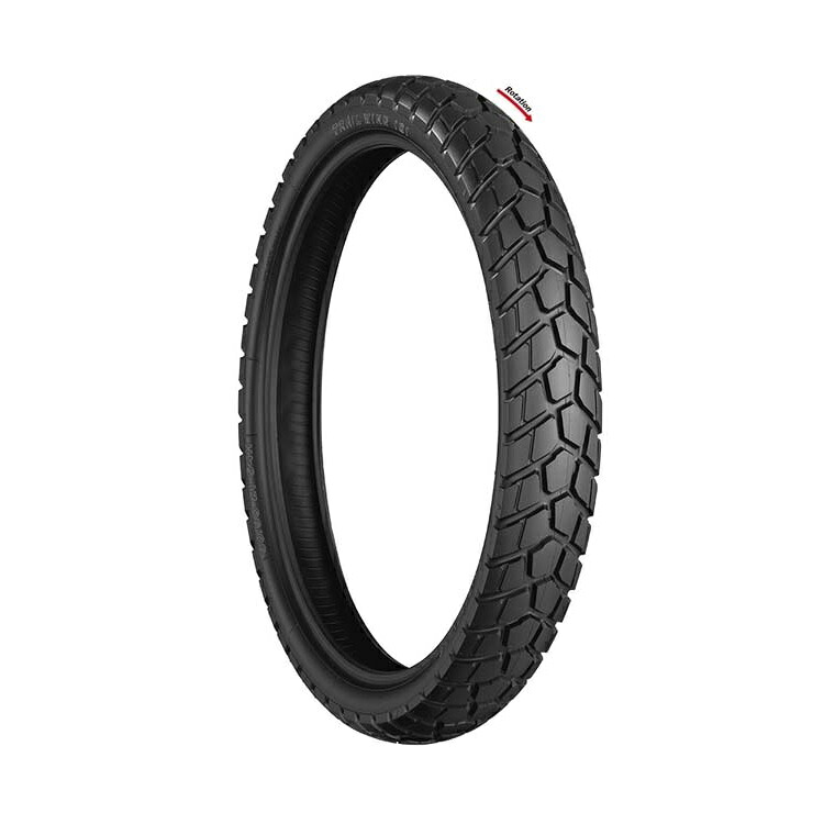 ﾌﾞﾘﾁﾞｽﾄﾝ MCR05006 TW101 ﾄﾚｲﾙ ｳｨﾝｸﾞ 110/80R19 M/C 59H TL ﾌﾛﾝﾄ ﾊﾞｲｸ ﾀｲﾔ ﾌﾞﾘﾁﾞｽﾄﾝ mcr05006｜バイクマン　店
