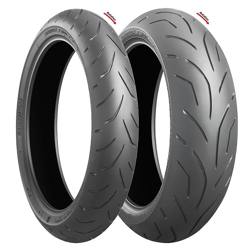 ブリヂストン MCR05459 バトラックス TS100 120/60 ZR17 M/C 55W フロント ラジアル チューブレスタイプ 二輪車用 バイクタイヤ オンロード ツーリング 街乗り