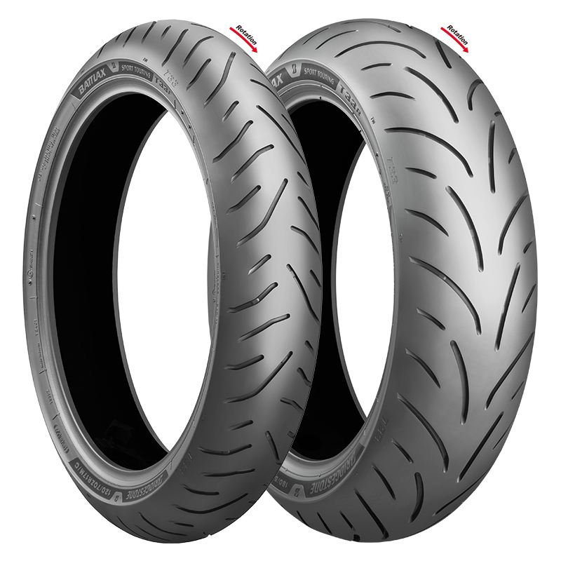 ブリヂストン MCR06390 BATTLAX SPORT TOURING T33 タイヤ 190/55 ZR 17 M/C 75W TL リア 1本 スポーツ ツーリング オンロード バイク 二輪車 BRIDGESTONE
