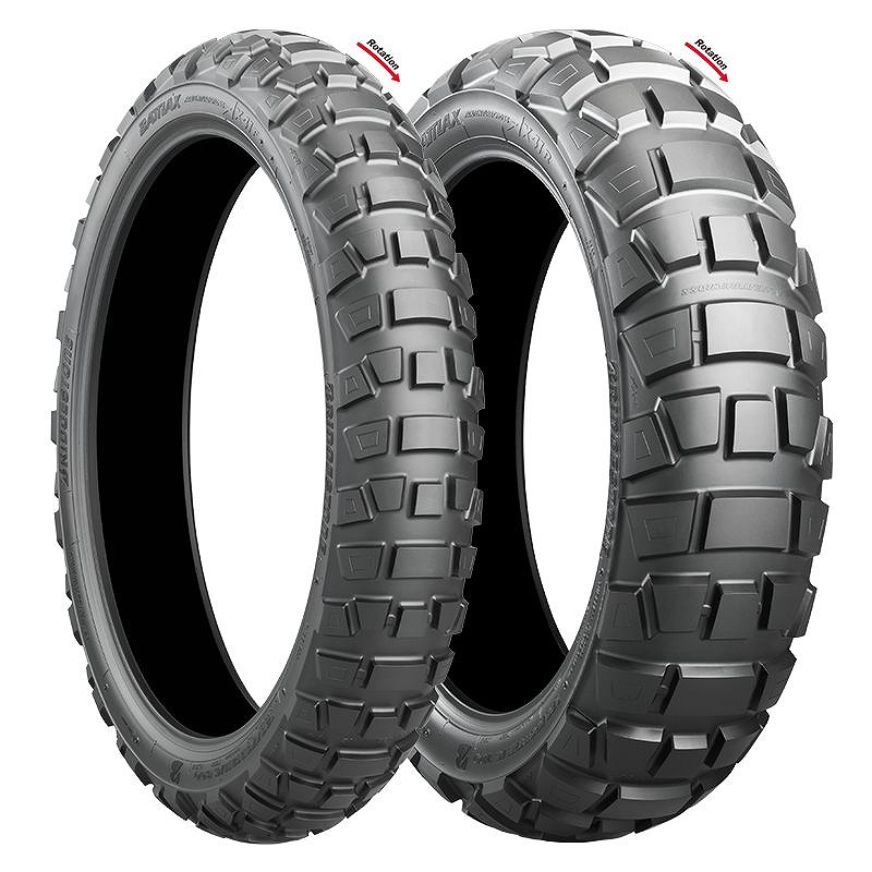 ブリヂストン MCS01444 バトラックス アドベンチャークロス AX41 130/80 B17 M/C 65Q リア チューブレスタイプ 二輪車用 バイクタイヤ オフロード|バイクマン 店