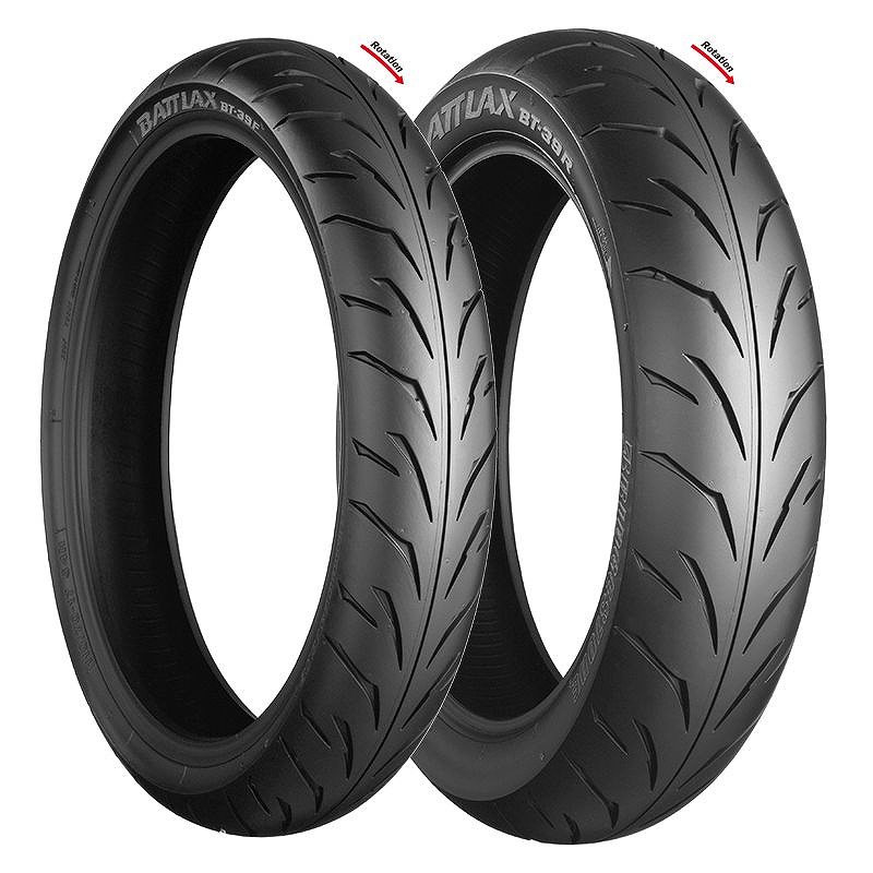 ブリヂストン MCS01543 バトラックス BT-39 120/70-17 M/C 58P リア バイアス チューブレスタイプ 二輪車用 バイクタイヤ オンロード スポーツバイアス