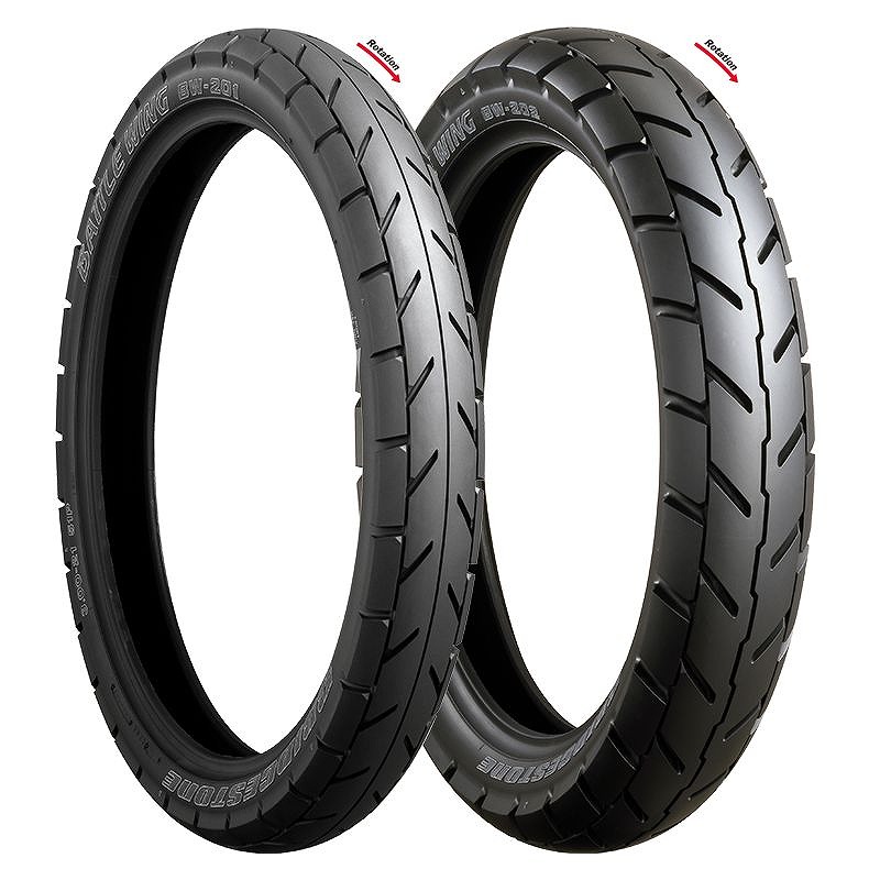 ブリヂストン MCS09919 バトルウィング BW-202 120/80-18 M/C 62P リア チューブレスタイプ 二輪車用 バイクタイヤ オンロード オフロード アドベンチャー|バイクマン 店