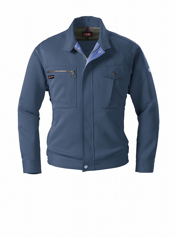 BURTLE バートル 9021 長袖ブルゾン ウッズ Mサイズ 春夏用 メンズ 上着 ジャケット 吸汗速乾 形態安定 ストレッチ 制電ケア 作業服 作業着 ユニホーム 9021シリーズ