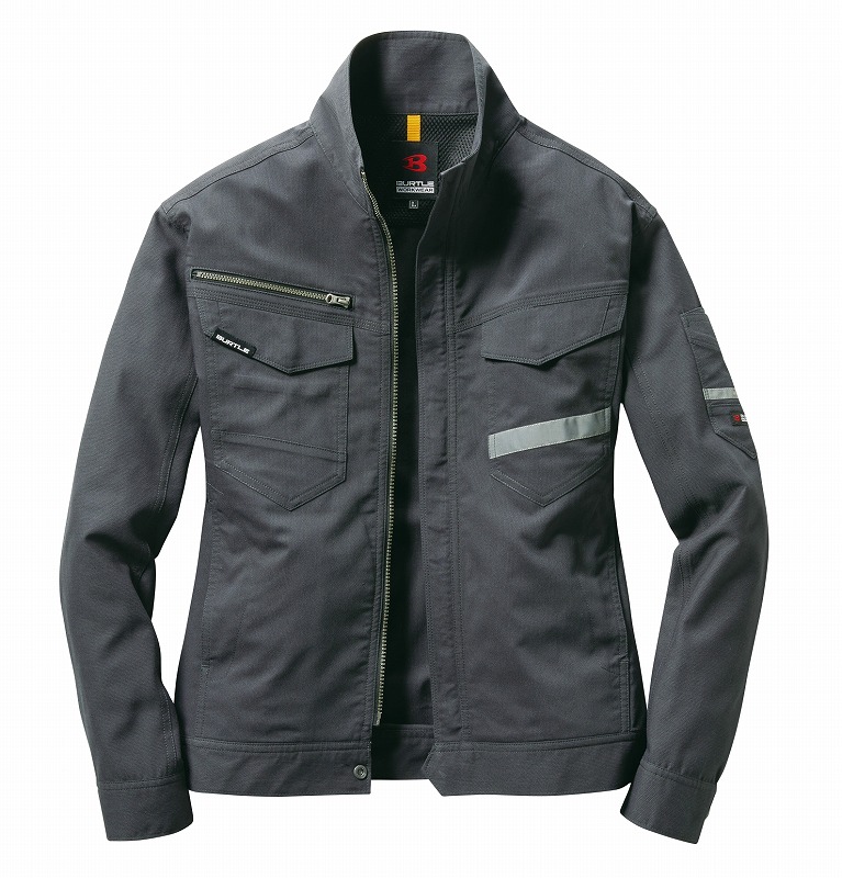 BURTLE バートル 9091 長袖ジャケット バイパー SSサイズ 春夏用 ユニセックス 上着 ブルゾン 吸汗速乾 形態安定 ストレッチ 制電ケア 作業服 作業着 ユニホーム 9091シリーズ
