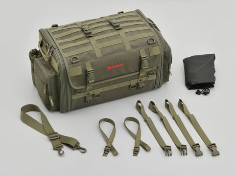 デイトナ 29786 ヘンリービギンズ DH-765 ツーリングシートバッグベーシック グリーン LLサイズ 53～70L 3.8kg リアバッグ バイク用 鞄 カバン 荷物 アウトドア キャンプ｜バイクマン　店