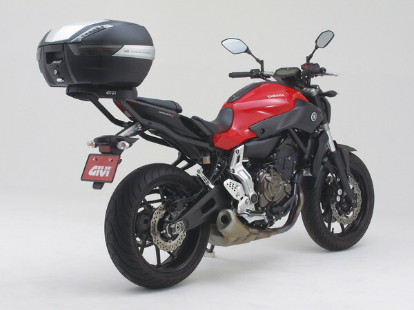 ﾃﾞｲﾄﾅ 92367 GIVI 2118FZ ﾓﾉﾗｯｸ用ﾌｨｯﾃｨﾝｸﾞ MT-07