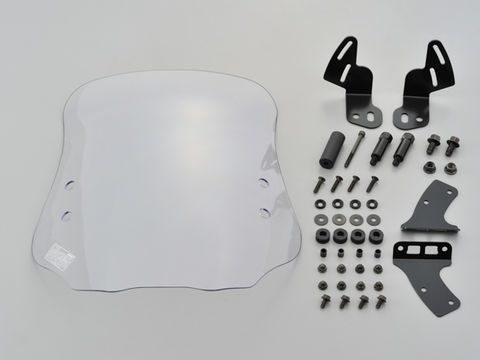 デイトナ 99193 ウインドシールドRS 車種別キット SWISH スウィッシュ (DV12B) ハードコートクリアー ミドルサイズ 風防 スクリーン｜バイクマン　店