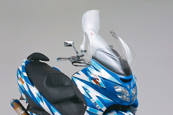 デイトナ 90411 GIVI ジビ エアロダイナミックスクリーン D258ST スカイウェイブ250/400(CJ43) デイトナ 90411|バイクマン 店