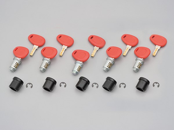デイトナ 31268 GIVI ジビ Z185 セイムキー(内溝/赤) 5本セット バイク ツーリング ケース 補修部品 7,396円