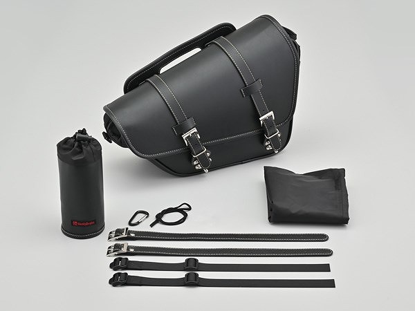 デイトナ 40413 DHS-39 サドルバッグ スラッシャー/右側 ブラック H245&times;W420&times;D150mm 11L サイドバッグ 鞄｜バイクマン　店 13,416円