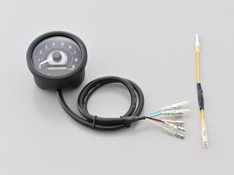 デイトナ 44203 VELONA 電気式タコメーター ブラック Φ60 バイク