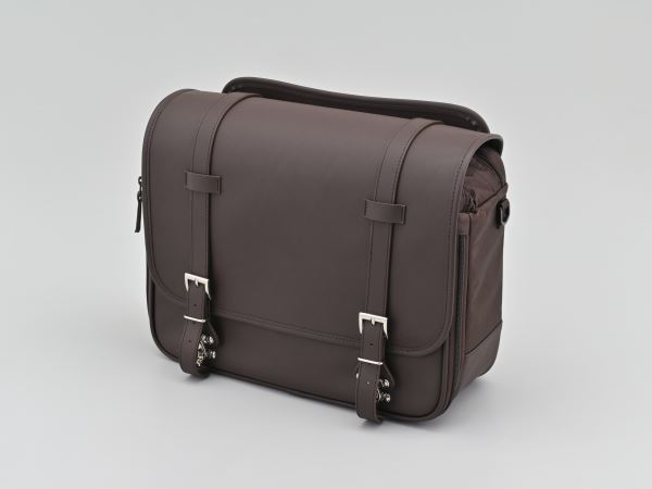 ヘンリービギンズ(Henly Begins) 48402 DHS-58 サドルバッグ インナー防水 ブラウン プレーン 18L バイク カバン 収納｜バイクマン　店 15,083円