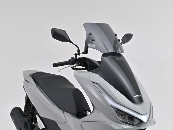 デイトナ 62237 ウインドシールドSS スモーク PCX160 PCX125 バイク ハードコーティング 風防 角度調整 DAYTONE｜バイクマン　店