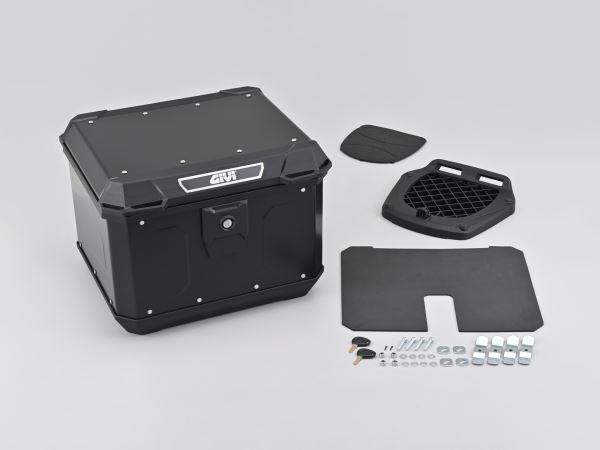 デイトナ 63502 GIVI ジビ MTN47B 47L アルミケース 奥行390×幅449×高さ332(mm) バイク トップケース モノロック