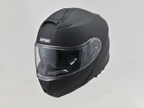 デイトナ DN-010BT システムヘルメット マットブラック フリップアップ機能 ピンロックシート 曇り止め スピーカーホール 内装洗濯可能 DAYTONA｜バイクマン　店