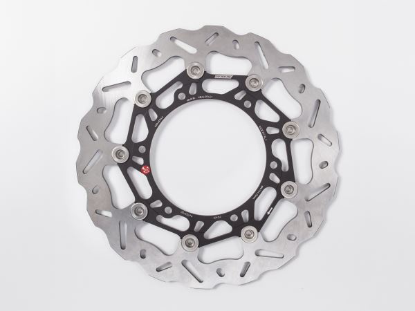 ブレーキング 65563 ディスクローター WK021R フローティング XV1700PC Road Star Warrior BRAKING フロント用 右側専用 DAYTONA|バイクマン 店