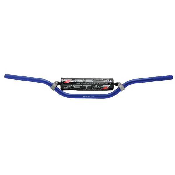 ZETA ｼﾞｰﾀ ﾀﾞｰﾄﾌﾘｰｸ ZE09-4122 CXﾊﾞｰ ﾊﾝﾄﾞﾙ MX-412 ﾌﾞﾙｰ 青｜バイクマン　店