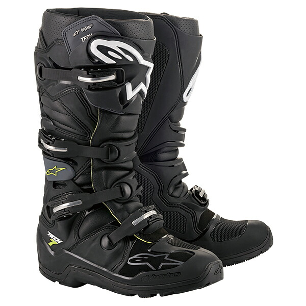 アルパインスターズ Alpinestars 2012620-106-07 テック7 エンデューロ ドライスター ブーツ ブラック/グレー 7サイズ/25.5cm メンズ 男性用 オフロード モトクロス ダートフリーク