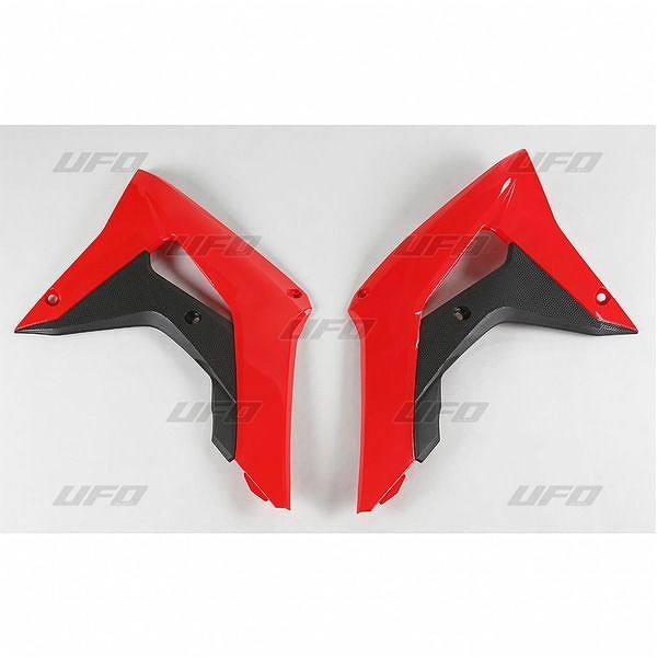 UFO UF-4682-999 シュラウド レッド/ブラック CRF250R/RX CRF450R/RX ダートフリーク
