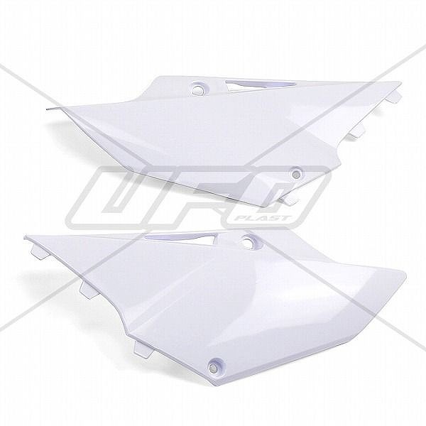 UFO UF-4842-046 サイドパネル ホワイト YZ125/250 YZ125X/250X ダートフリーク
