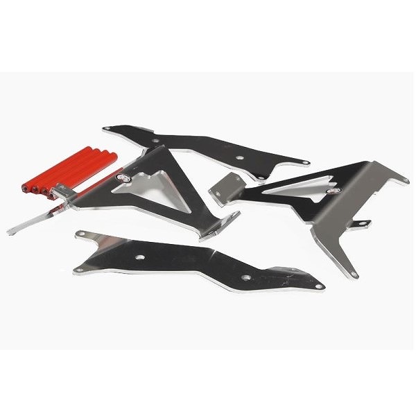 AXPレーシング AX1598 ラジエターガード レッド CRF250R CRF450R 保護 カバー ダートフリーク｜バイクマン　店