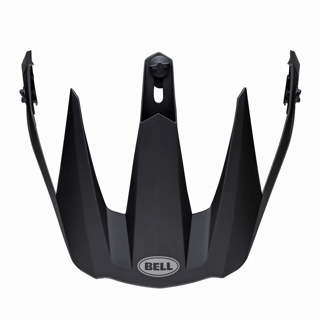 BELL 7137538 MX-9アドベンチャー MIPS バイザー マットブラック 22年モデル以降用 バイク ヘルメット 補修 パーツ