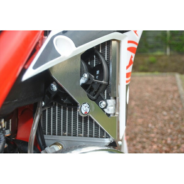 AXP AX1397 ラジエターガード レッド Beta X-TRAINER250/300 16|バイクマン 店