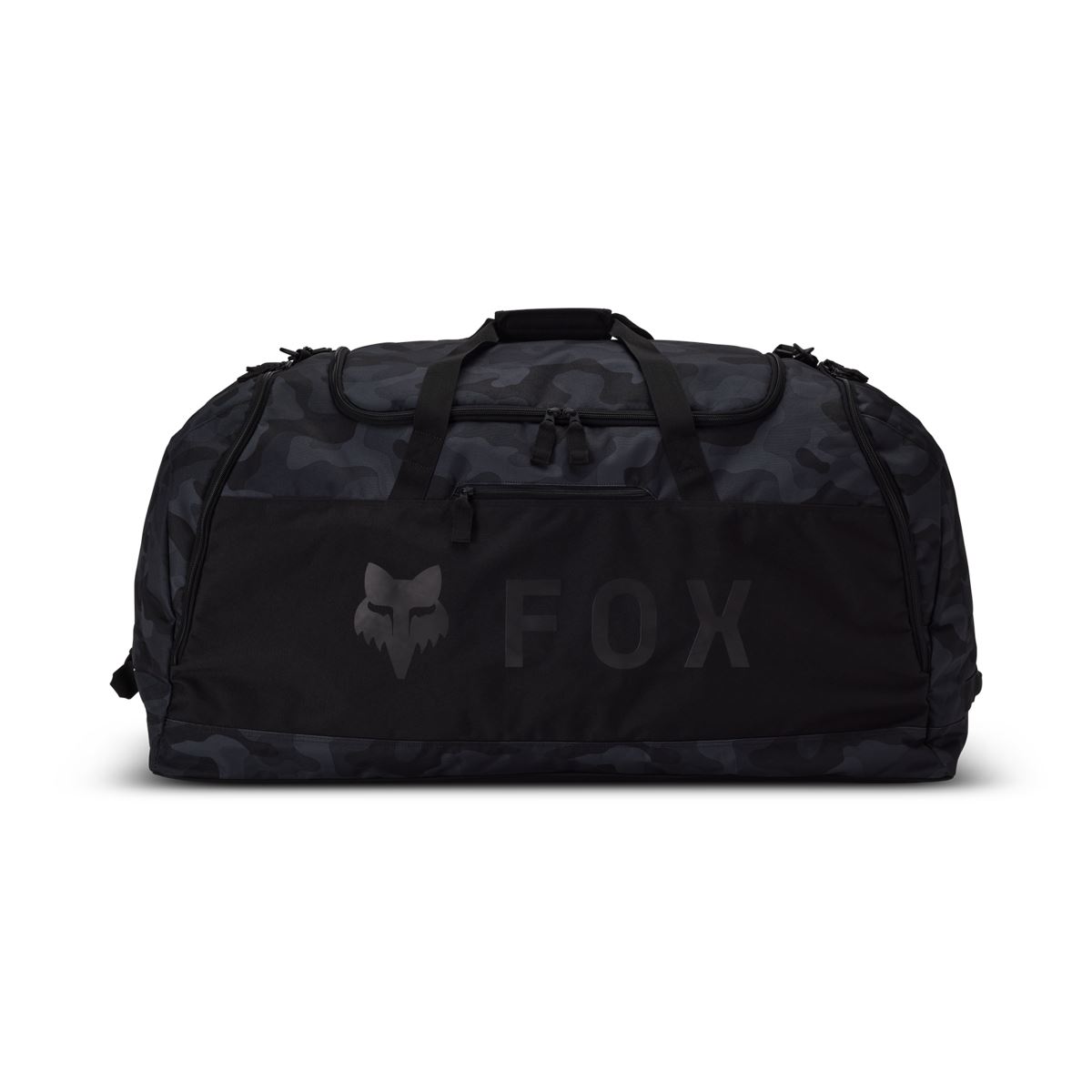 FOX 180 ポディウムギアバッグ ブラックカモ バイク カバン 鞄 荷物 収納 レース 33137-247-OS