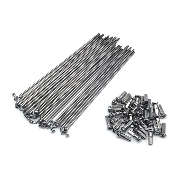 DACHI ﾀﾞﾁ DC421-5065 ｽﾎﾟｰｸ/ﾆｯﾌﾟﾙｾｯﾄ ｽﾃﾝﾚｽｽﾎﾟｰｸ/ｱﾙﾐﾆｯﾌﾟﾙ ﾘﾔ KX125/KX250/KX250F/KX450F ﾀﾞｰﾄﾌﾘｰｸ
